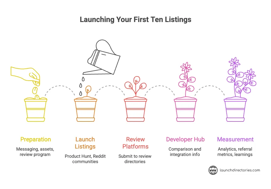 Your first ten listings: an execution plan