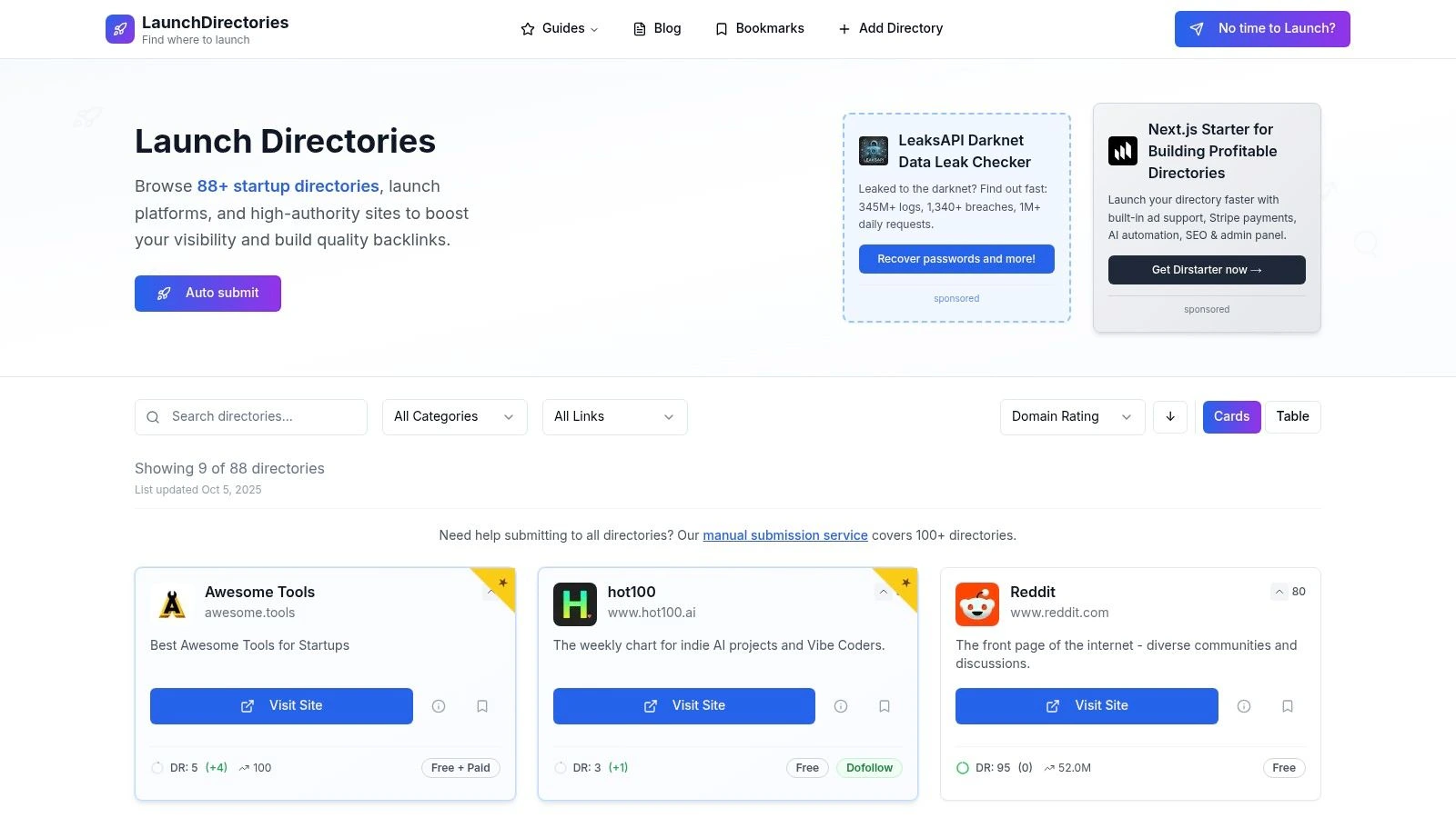 LaunchDirectories