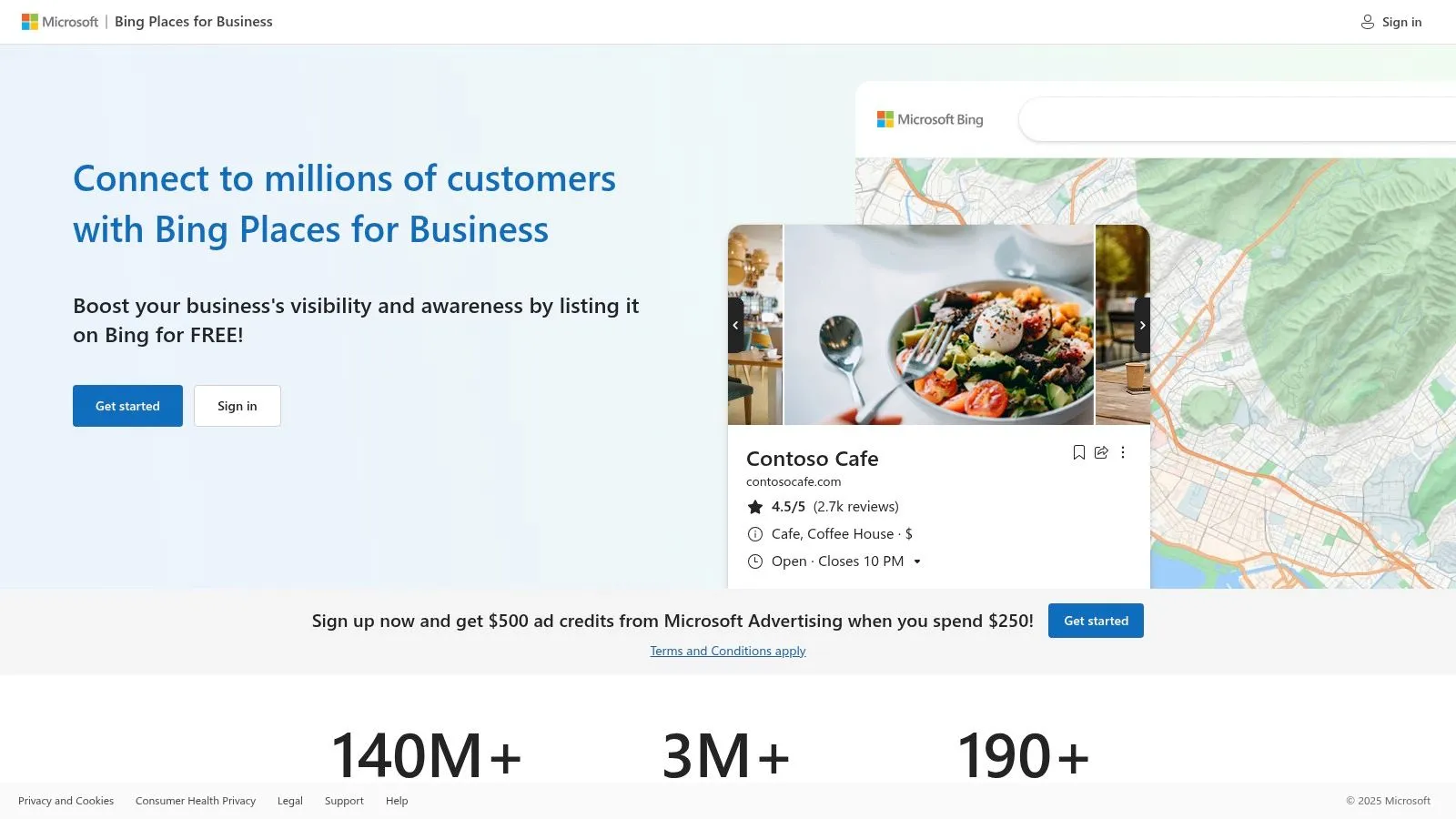 Bing places for business