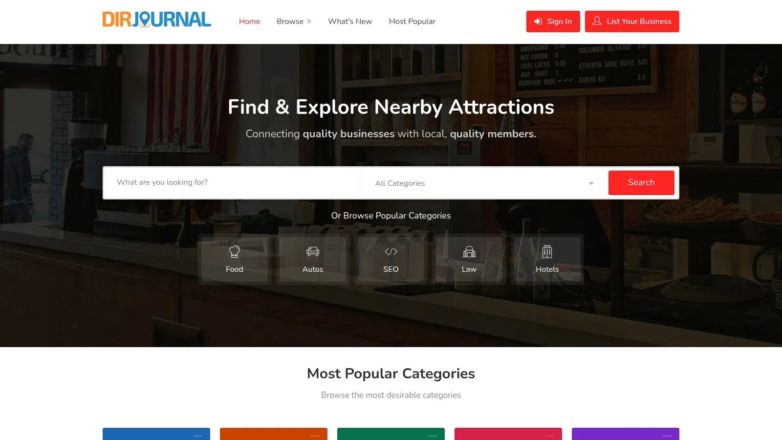 DirJournal (Directory Journal)