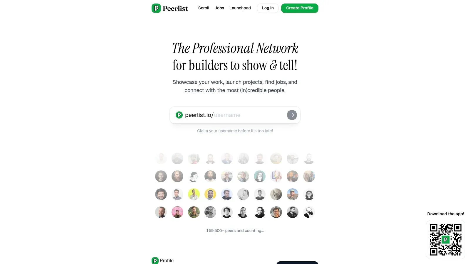 Peerlist Launchpad
