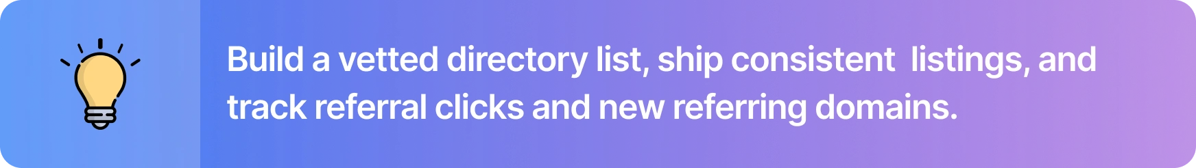 build a vetted directory list