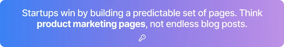 Product Marketing Pages