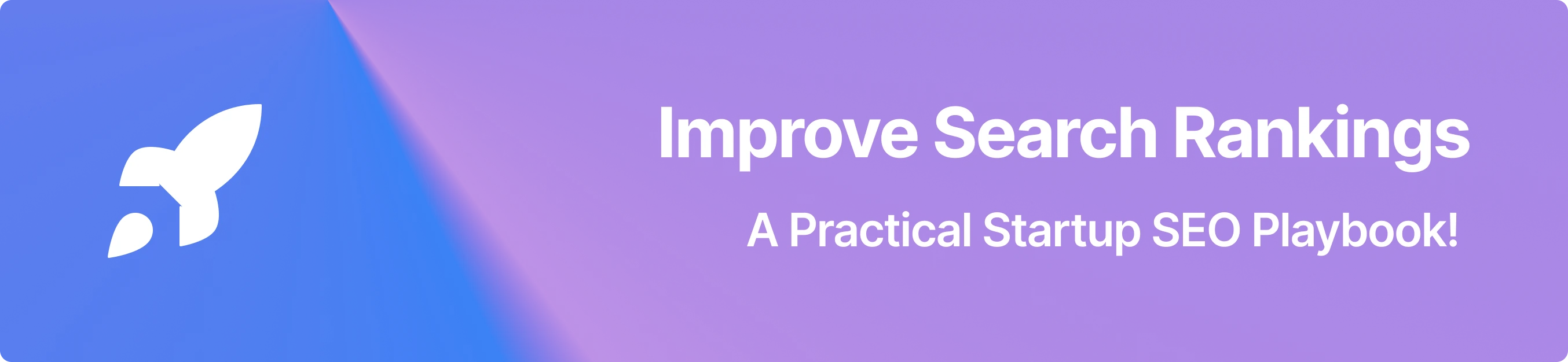 Improve Search Rankings