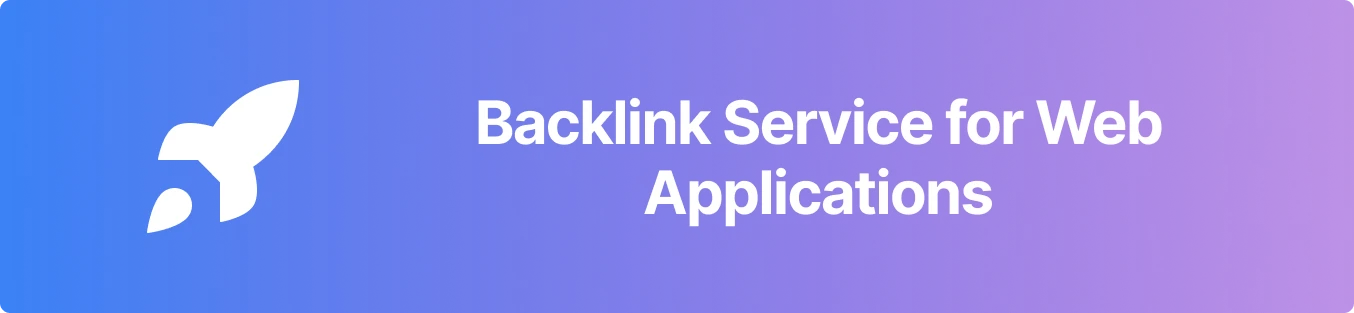 Backlink Service For Web Applications