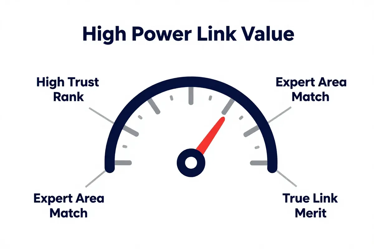 What is a high authority backlink?